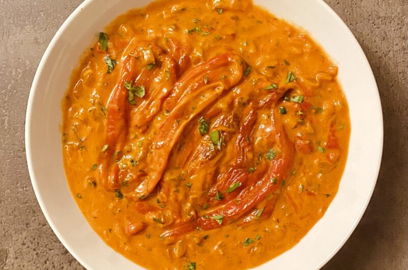 Ardei copți cu smântână