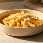 Penne cu cascaval cremos