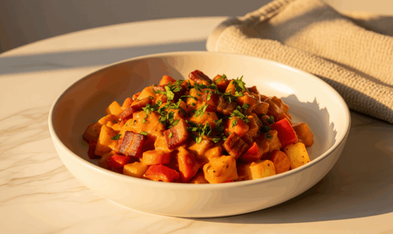 Tocanita de legume cu bacon