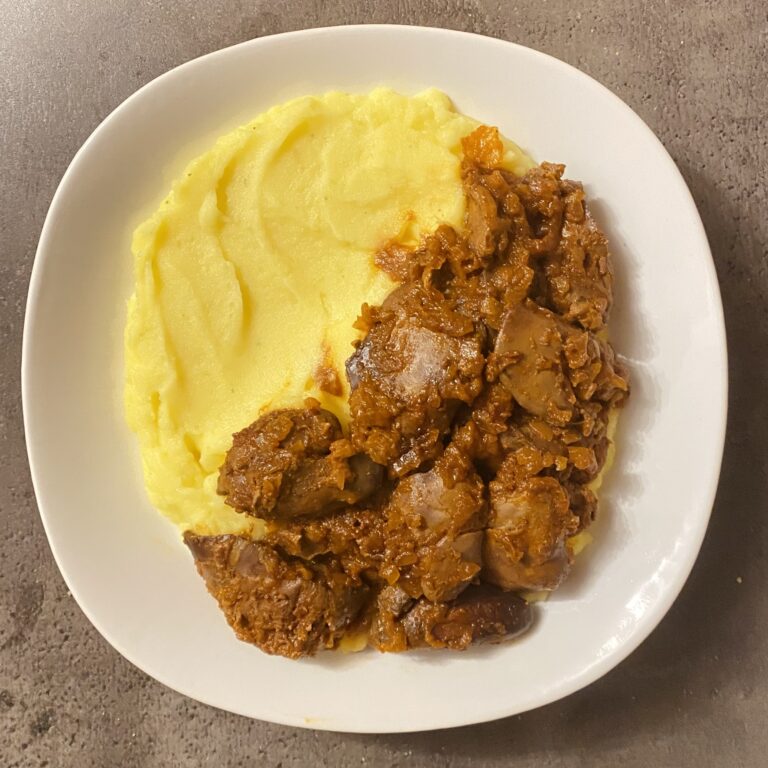 Ficăței de pui cu piure