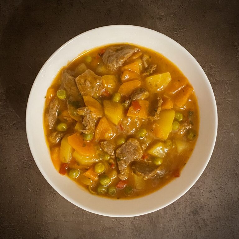 Tocăniță cu carne de vită