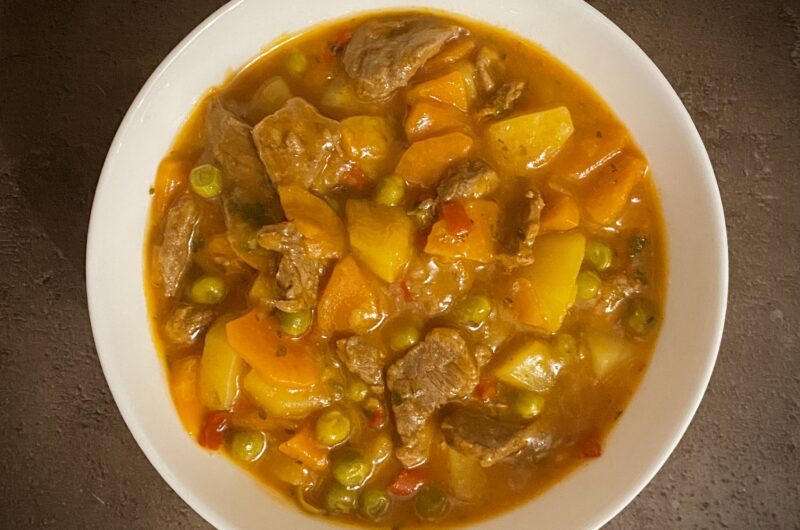 Tocăniță cu carne de vită