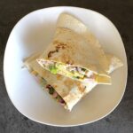 Lipie cu ou și legume