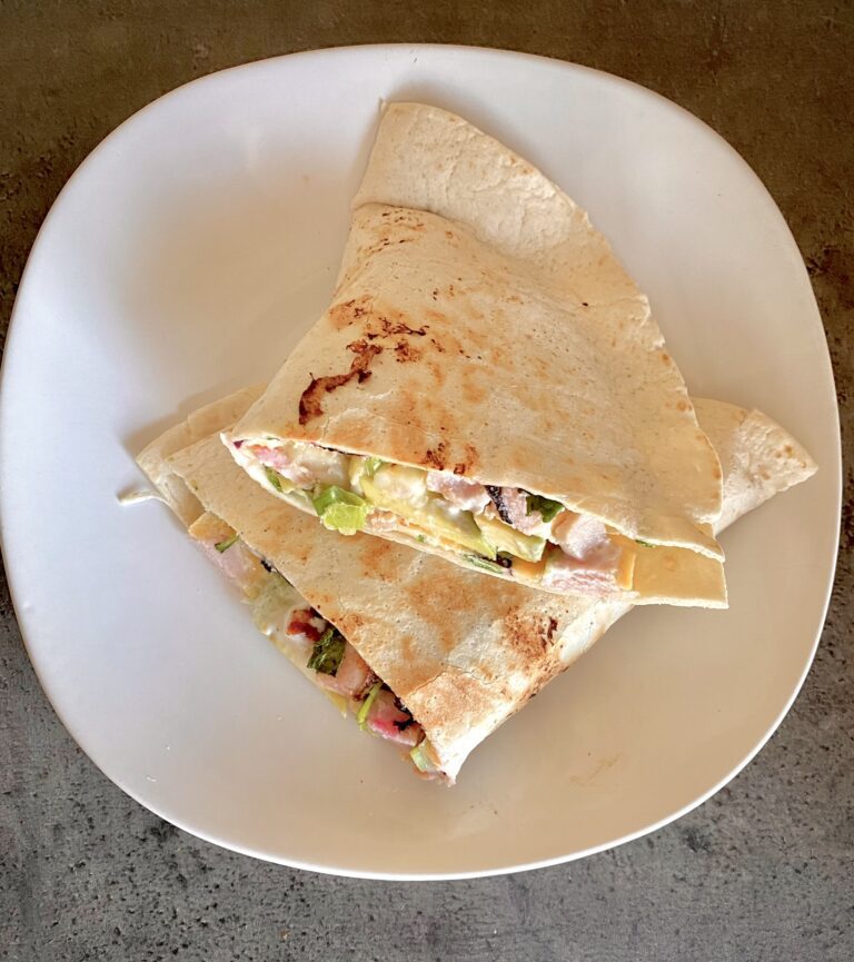 Lipie cu ou și legume