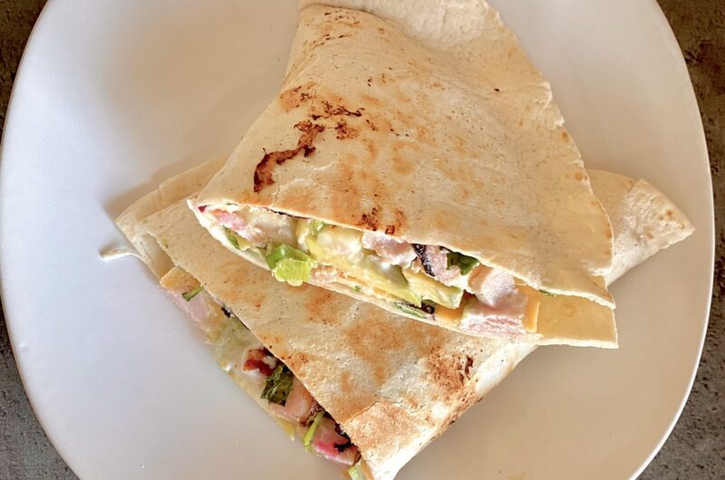 Lipie cu ou și legume