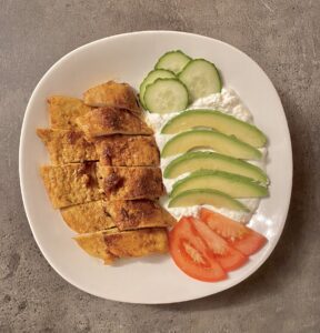 Cotlet de porc cu avocado