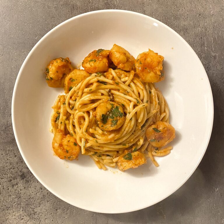 Spaghetti cu creveți