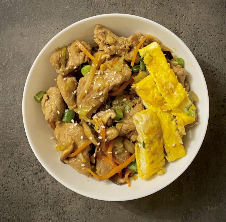 Moo shu porc
