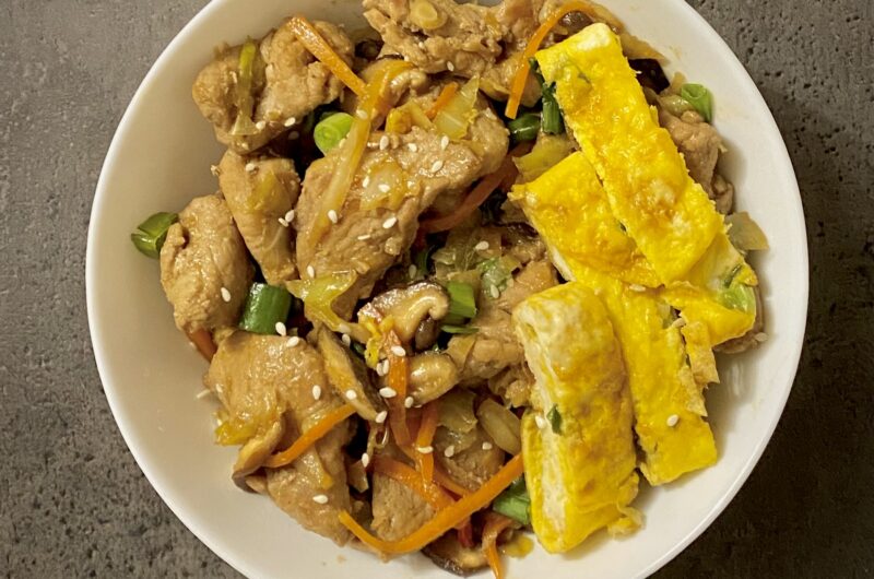 Moo shu porc