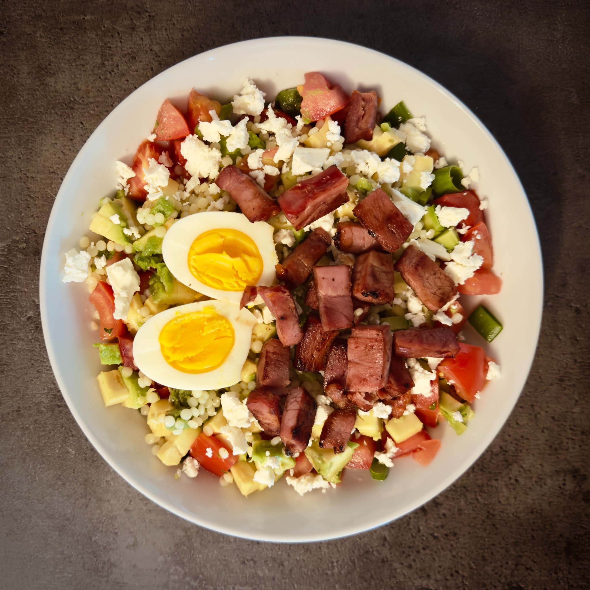 Couscous cu bacon